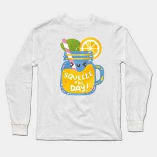 Squeeze The Day Lemon Long Sleeve T-Shirt